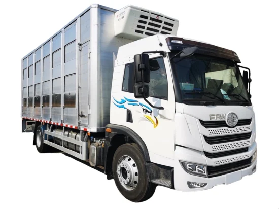 60 〜 90 個一汽家畜輸送トラックエアフィルターシステム輸送生きた豚豚ヤギ羊トラック